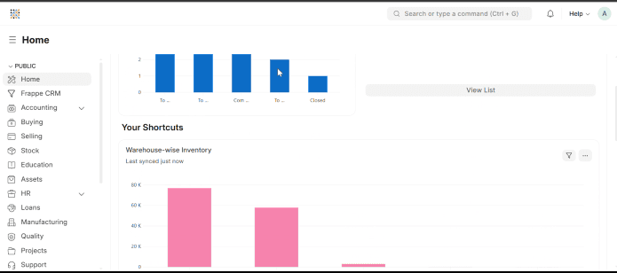 Management Dashboard